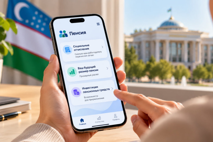 В Узбекистане запустят приложение «Пенсия»